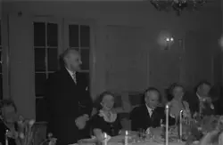 "1954"."Grønningsæter fest våren 1954" .Fest for Elias Grønn