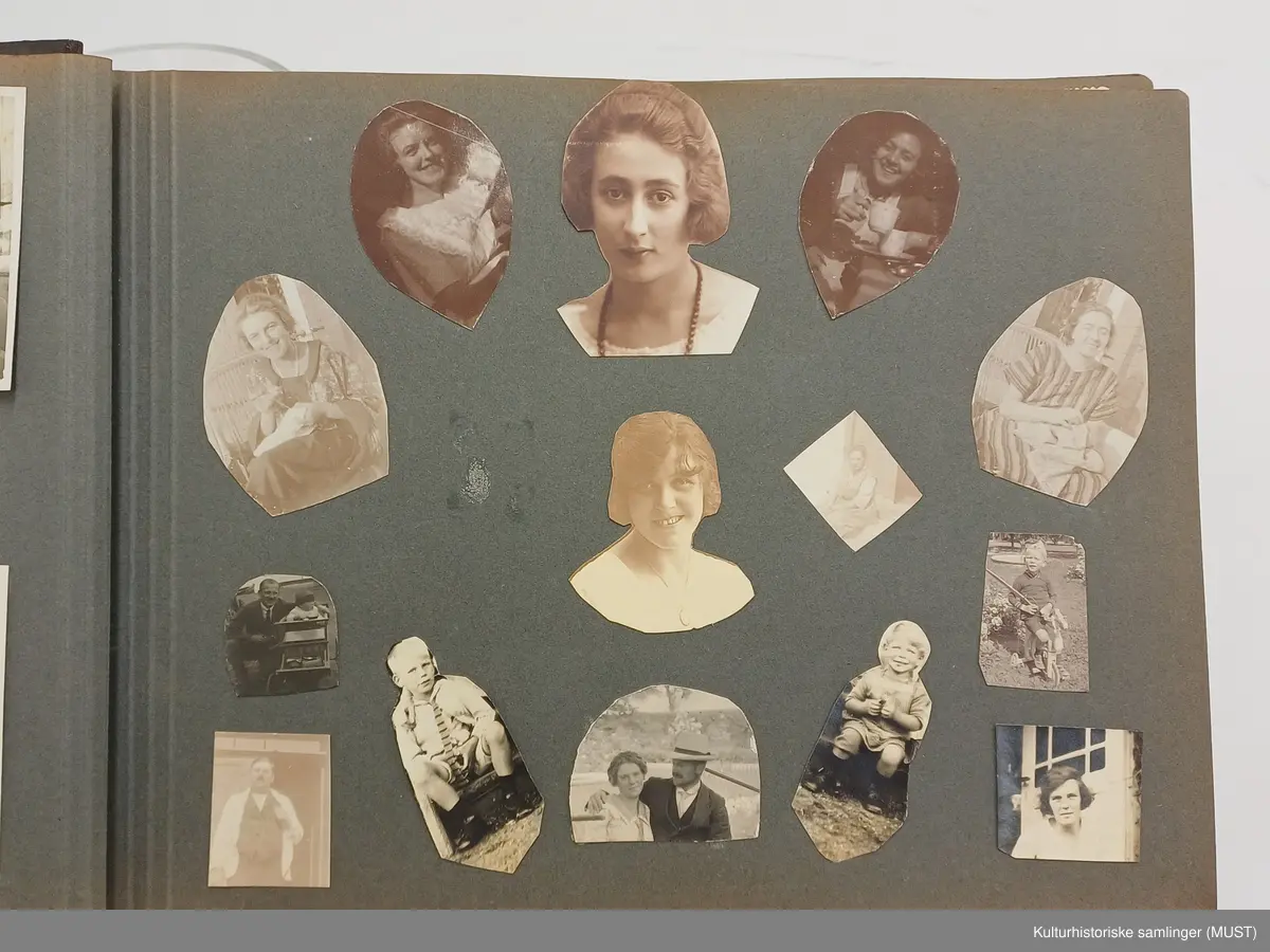 Album med familiebilder