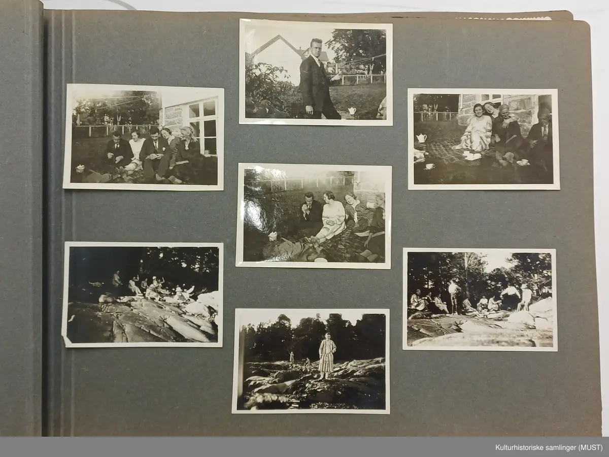 Album med familiebilder