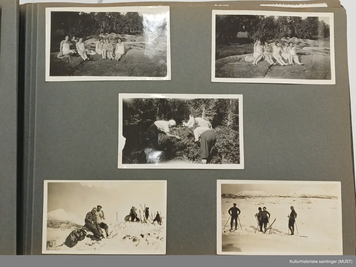 Album med familiebilder