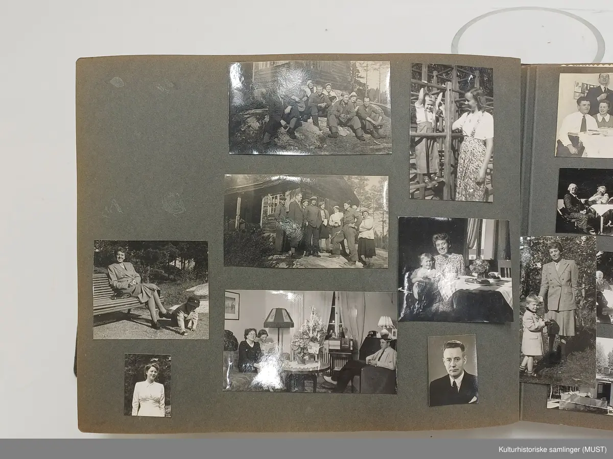 Album med familiebilder