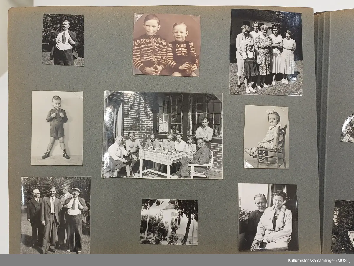 Album med familiebilder