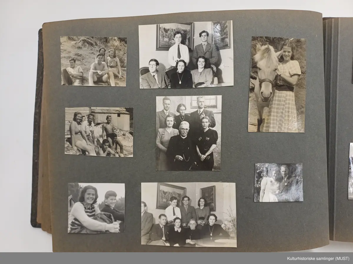 Album med familiebilder