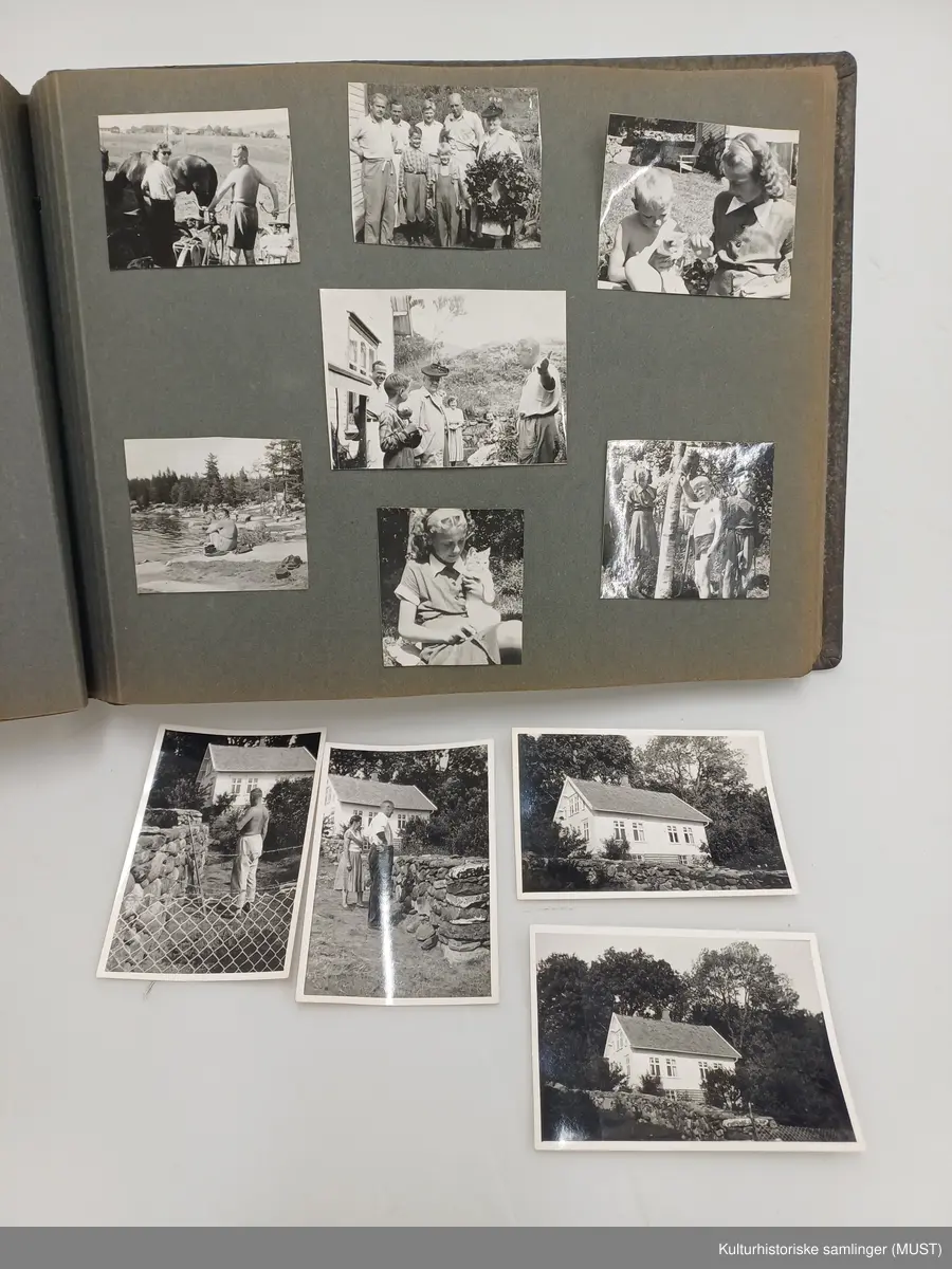 Album med familiebilder