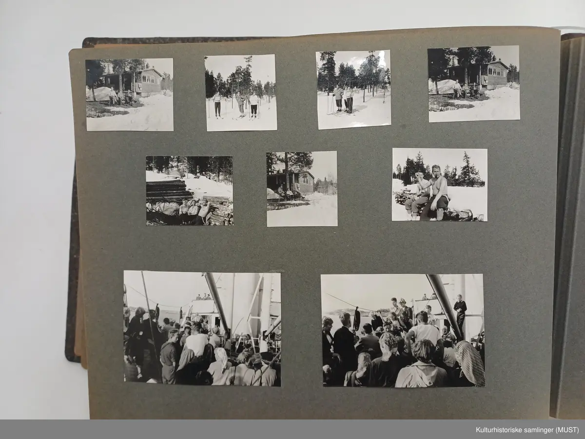 Album med familiebilder