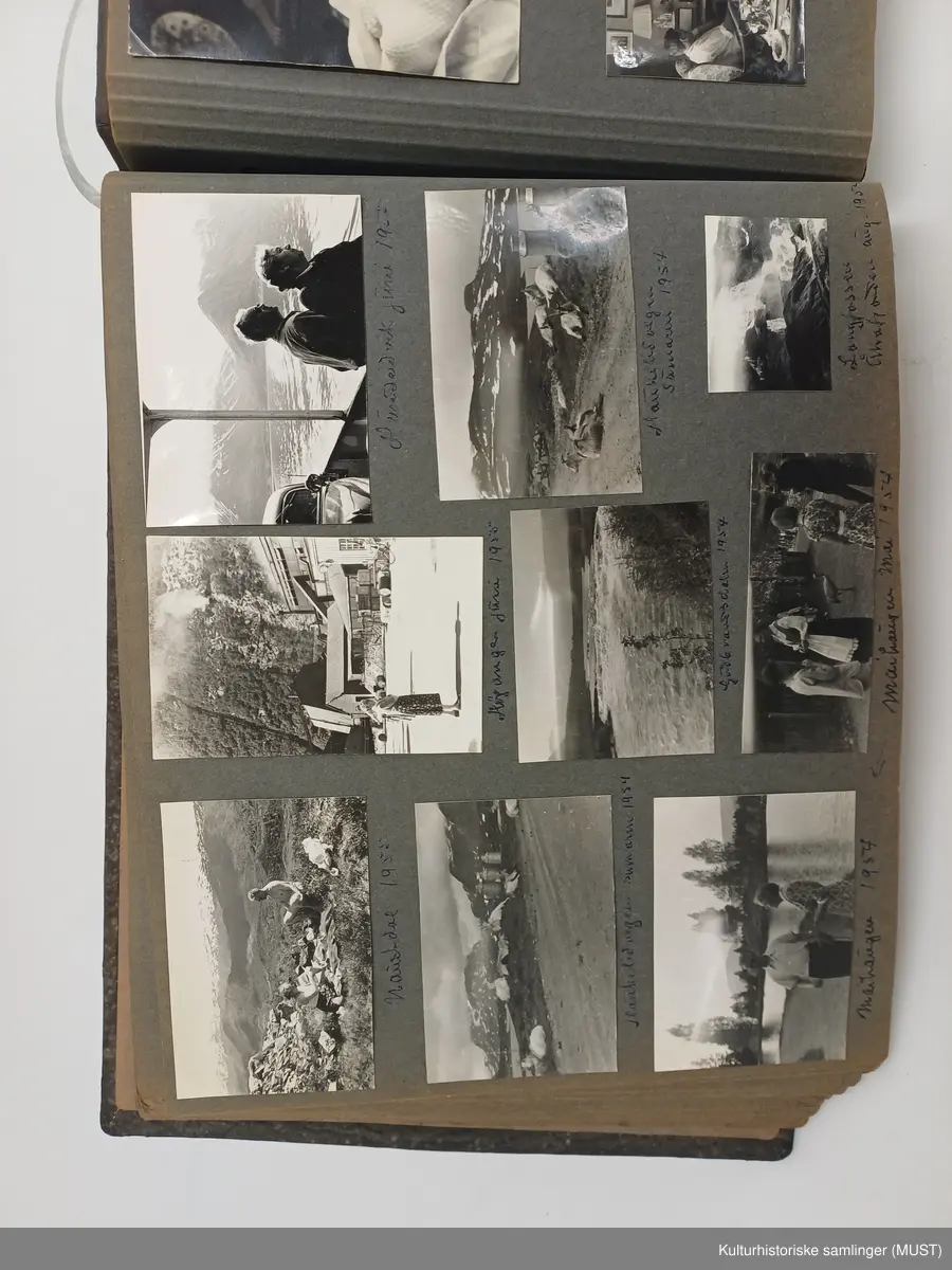 Album med familiebilder