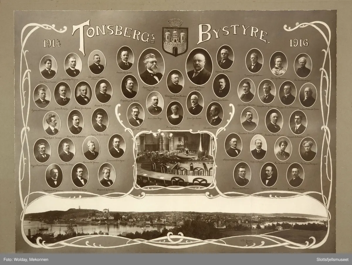 Tønsberg bystyre 1914-1916