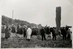 Västsvenska hembygdföreningens utflykt till Fjärås Bräcka 1933
