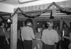 "Desember 1973".Speiderhuset, Fjellbruvegen. .Speidernes hus