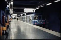 Tunnelbanestation T-Centralen år 1977