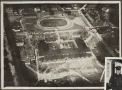 Slottsparken på utställning o Gbg 1923.