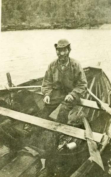 Bilde av den samiske fjelloppsynsmannen Paal Johnsen Brandsfjell 