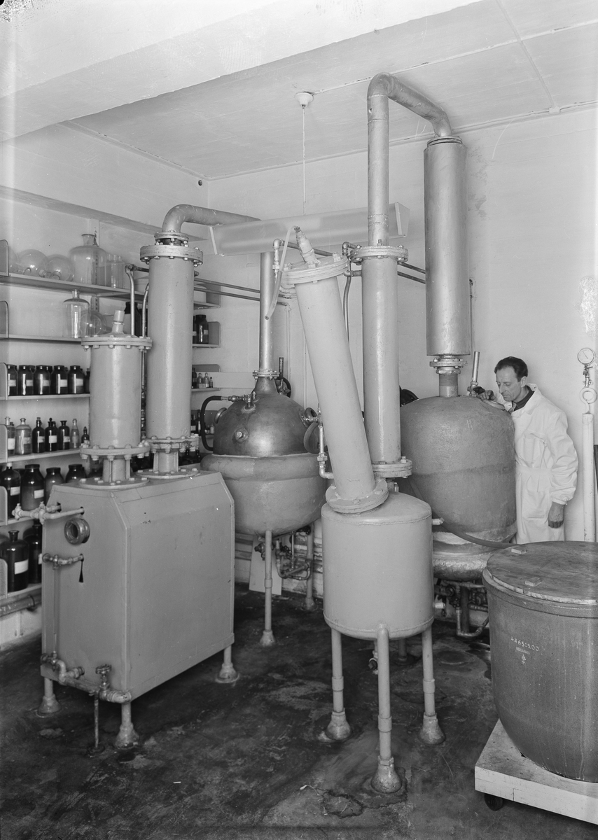 Interiør til Meson fabrikker