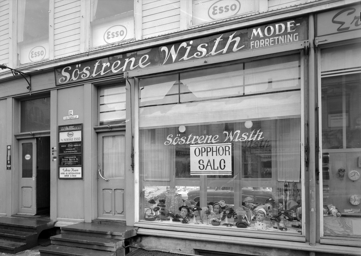 Opphørsalg hos Søstrene Wisth