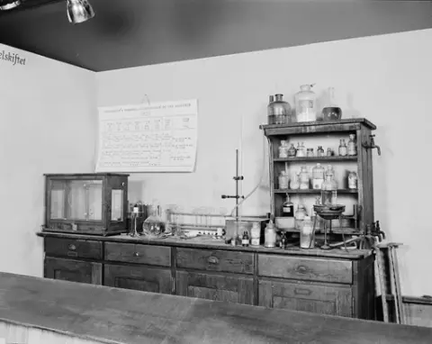 Laboratorium från sekelskiftet 1900