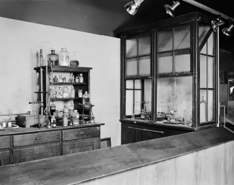 Laboratorium från sekelskiftet 1900