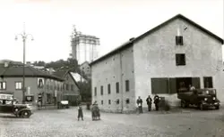 Gamla Torget. SOAB:s silo byggs