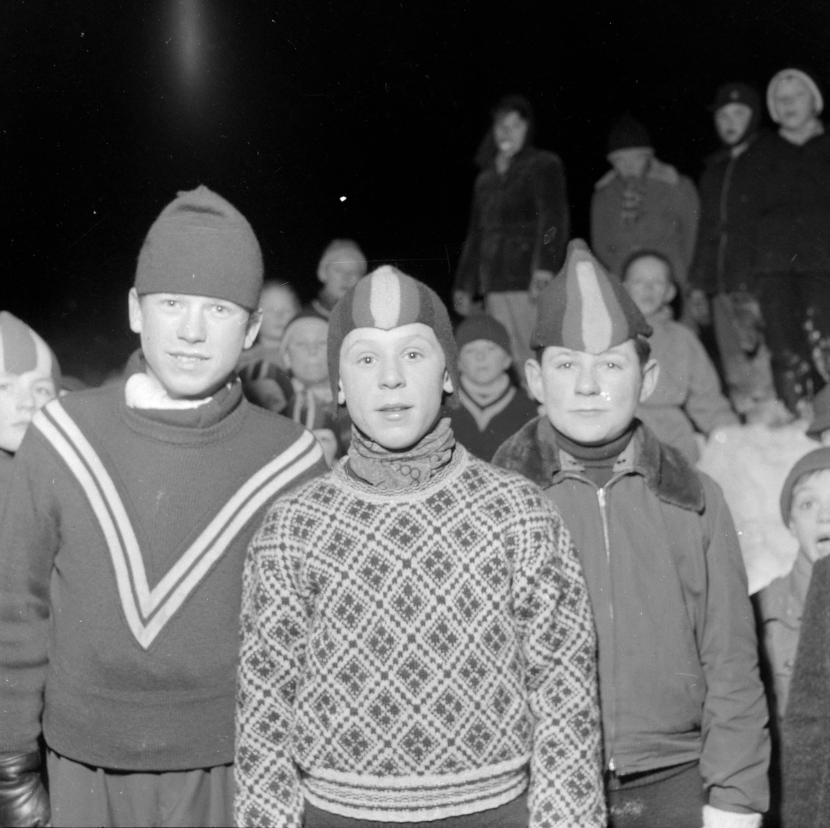 Skøyteløp for gutter på Stadion