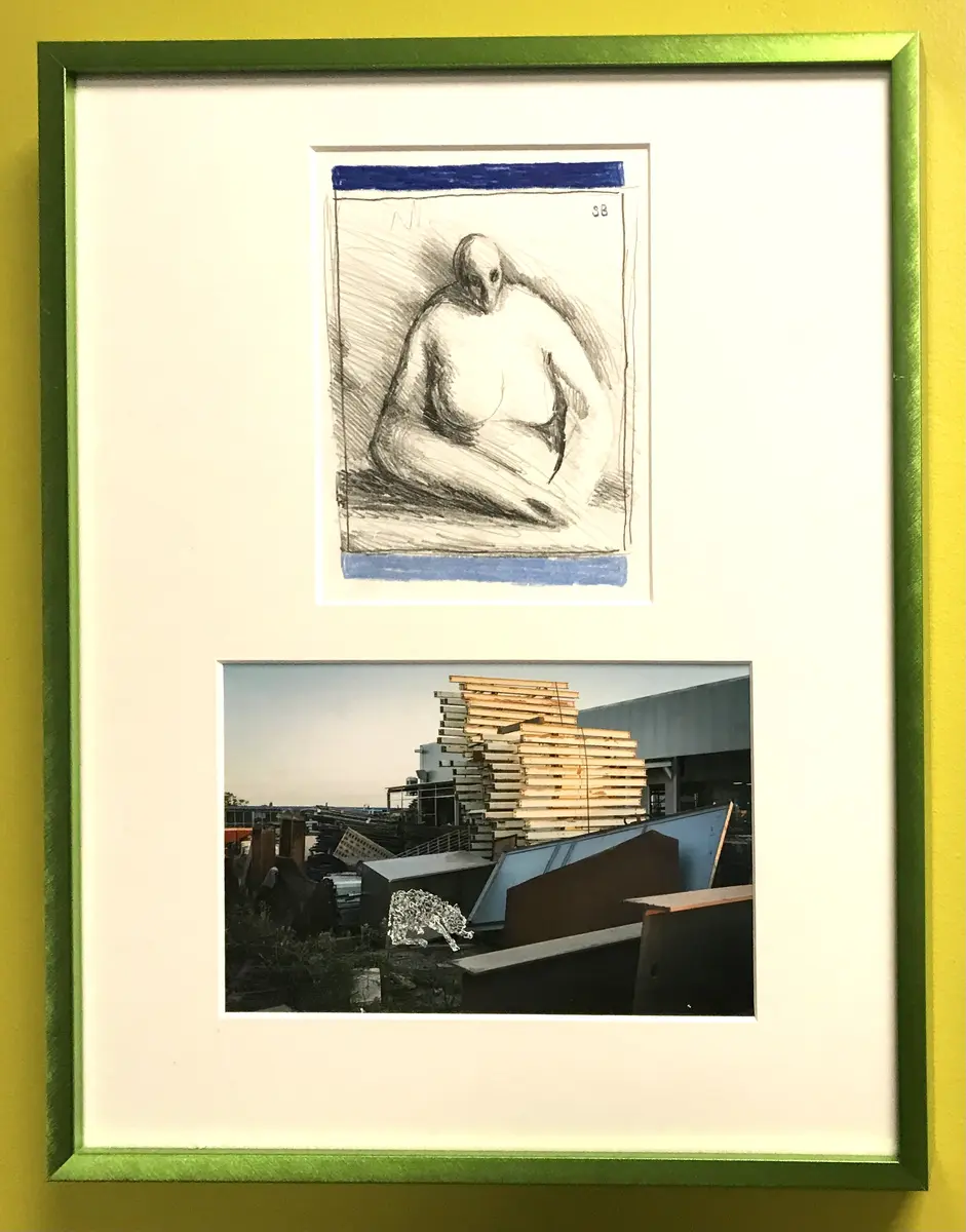 Del av utsmykkingen "Sentiments" som består av en installasjon med foto, tegning og veggmaleri. I kombinasjon med fotografiene som kunstneren har tegnet oppå, har han også montert oppklipte fragmenter av sin egen tegninger og akvareller. Foto og tegninger er rammet inn som dobbeltbilder, og montert på vegg i ulike grupper.

Kunstverket tar utgangspunkt i et opphold kunstneren hadde ved et bronsestøperi i Bulgaria.