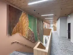 Landskap i bevegelse [Tekstil]