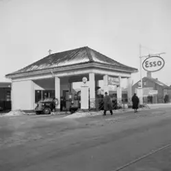 Rosenborg Bensinstasjon i Innherredsveien