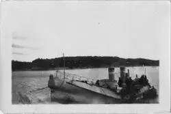 Torpedobåt av 2. kl. JO etter grunnstøting i Humlesund 6. au