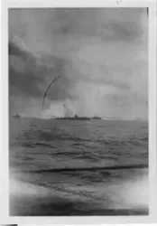 Torpedobåt av Stor-klassen (Trygg, Stegg eller Snøgg) øver i