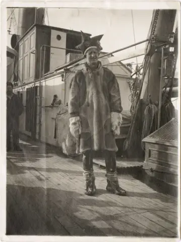 "Heimdal", Finmarken i april 1920.