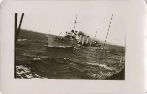 Torpedojageren DRAUG.