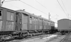 Losjivogn litra Xco nr. 702 på Hamar stasjon