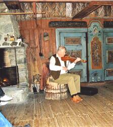 Øyvind Brabandt i Kolsrudstugu