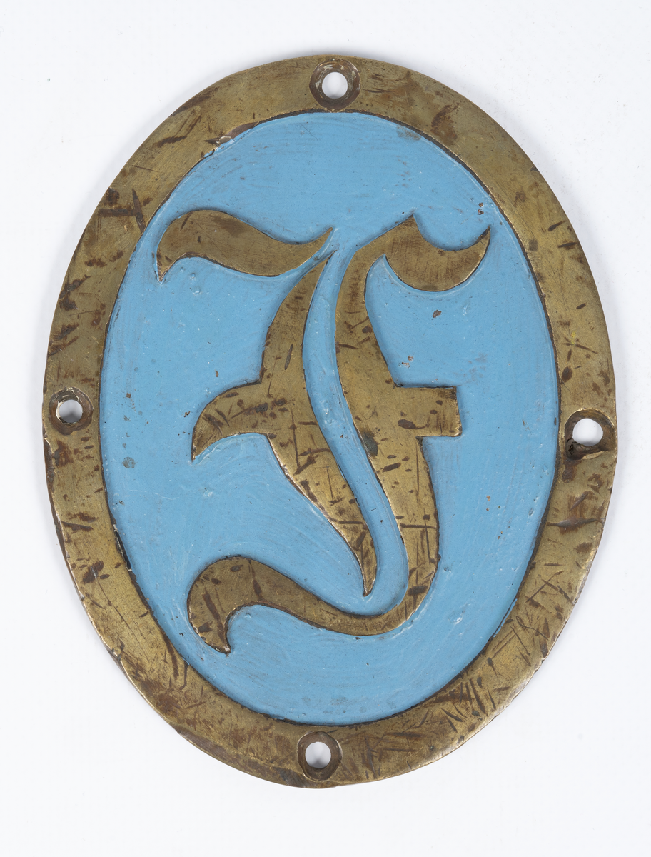 Fartygssköld från fartyget FREJA.