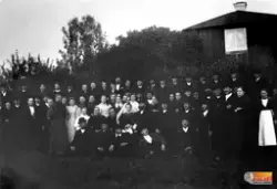 Vigsel i Segersta den 10/9 1896
Bredvid bruden Brita Helena 