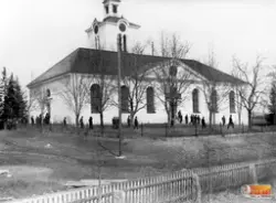 Rengsjö kyrka omkring 1910-15.