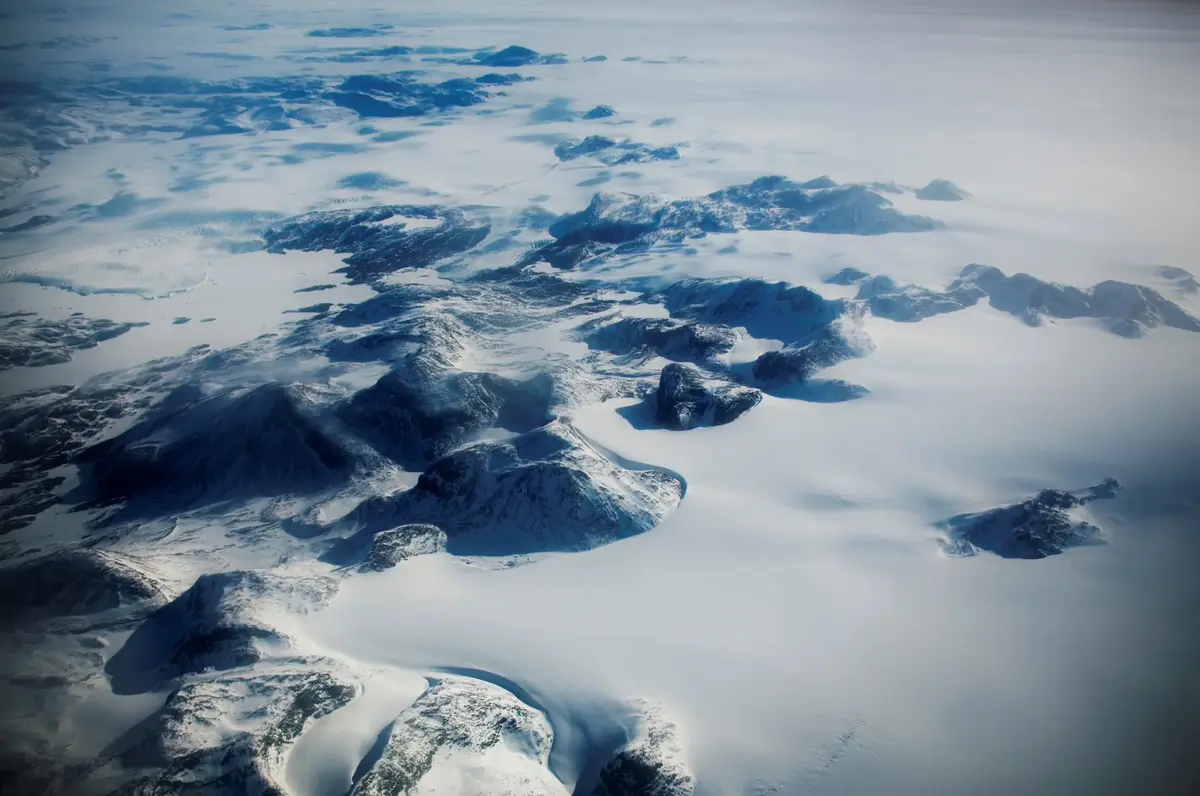 Foto: Espen Rasmussen: Anthroposcene/The battle for Greenland, 2013. Digital kopi fra et positiv 40 x 30 cm. Fra Preus museums samling.