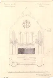Arkitekt Ragnar Ossian Swenssons ritningar