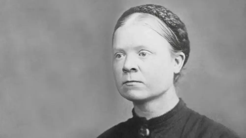 Den svenske giftmordersken Sofie Johannesdotter, foto mai 1875.