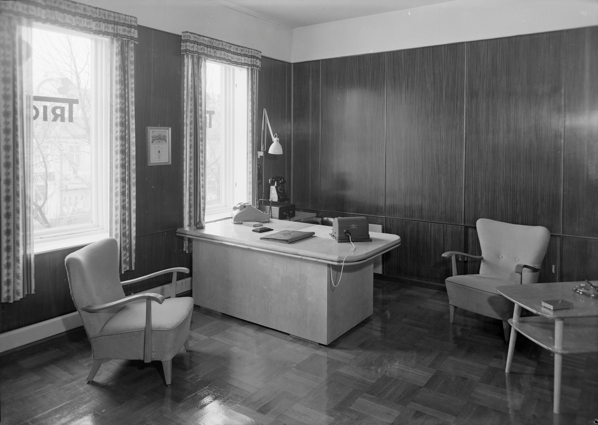 Trico, trikotagemagasinet, interiør