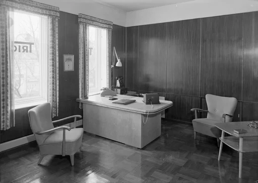 Trico, trikotagemagasinet, interiør