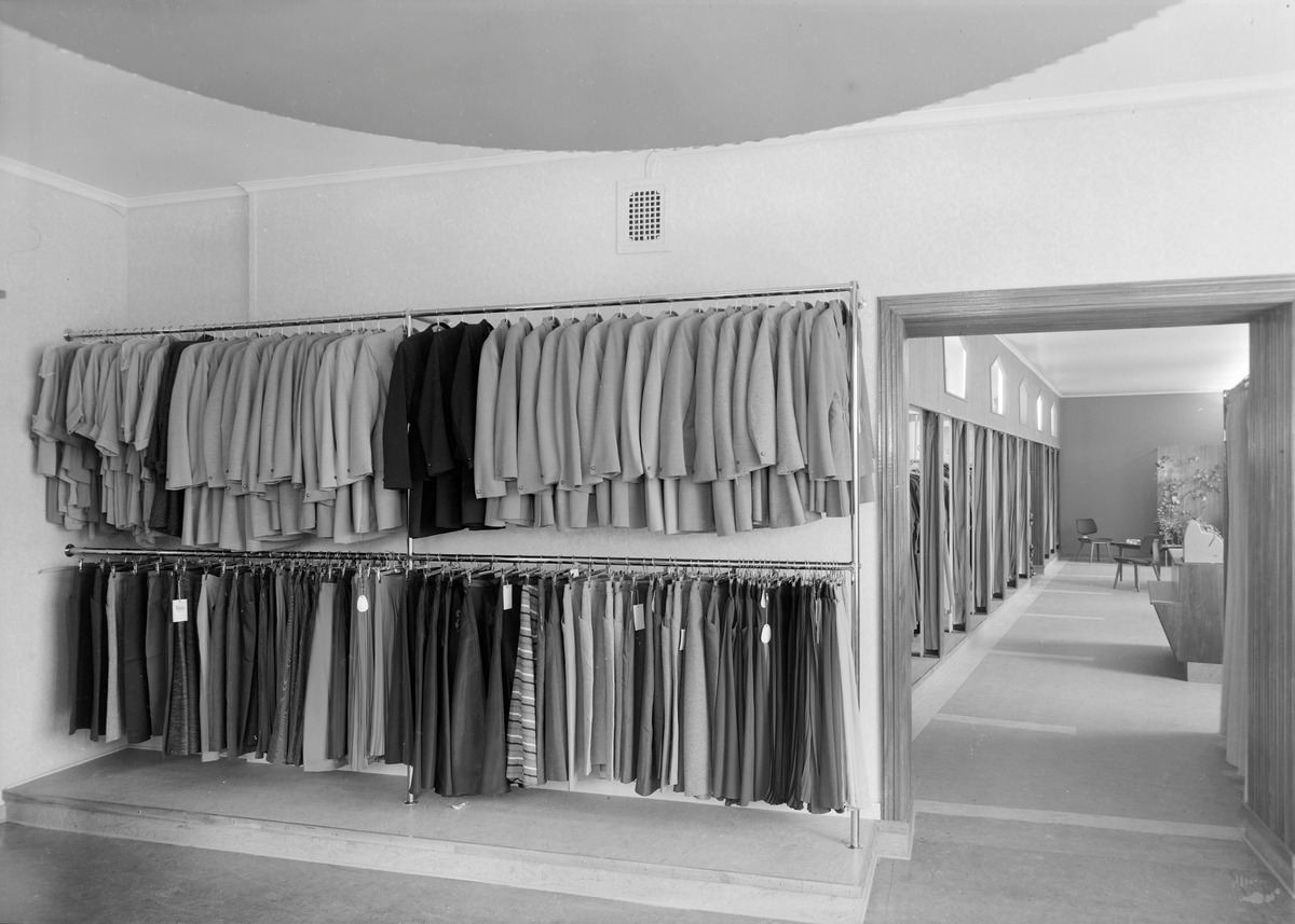 Trico, trikotagemagasinet, interiør