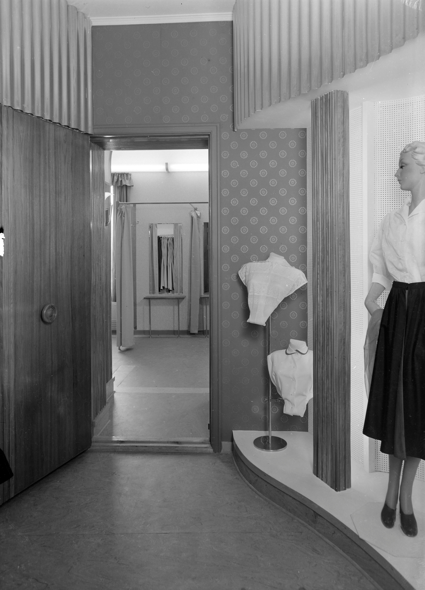 Trico, trikotagemagasinet, interiør