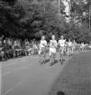 Idrottstävlingar på Värendsvallen, 1944.
Löpning för herrar.