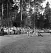 Idrottstävlingar på Värendsvallen, 1944.
Löpning för herrar.