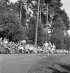 Idrottstävlingar på Värendsvallen, 1944.
Löpning för herrar.