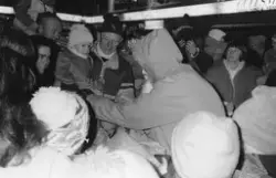 Julegateåpning på Dombås i 1990