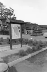 Informasjonstavle for Oppland fylke.