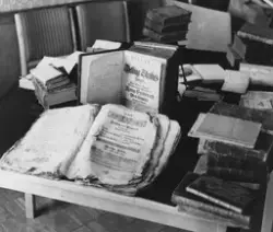 Utstilling "Det gamle Finnmark" i bystyresalen ved rådhuset 