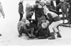 Rødfos-dagene 1982, elevene ved Brubakken skole fikk lære "S