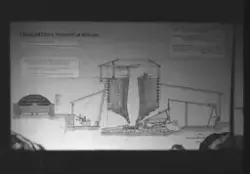 Medföljande text: "Skylt "Engelsbergs masugn".