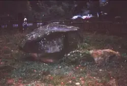 Medföljande text: "Gränsstenen, 01-okt, ekomuseikonferens ös